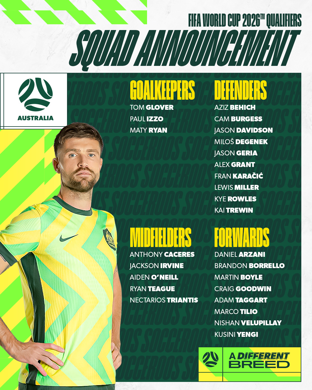 澳大利亚球员进球封神，助球队晋级